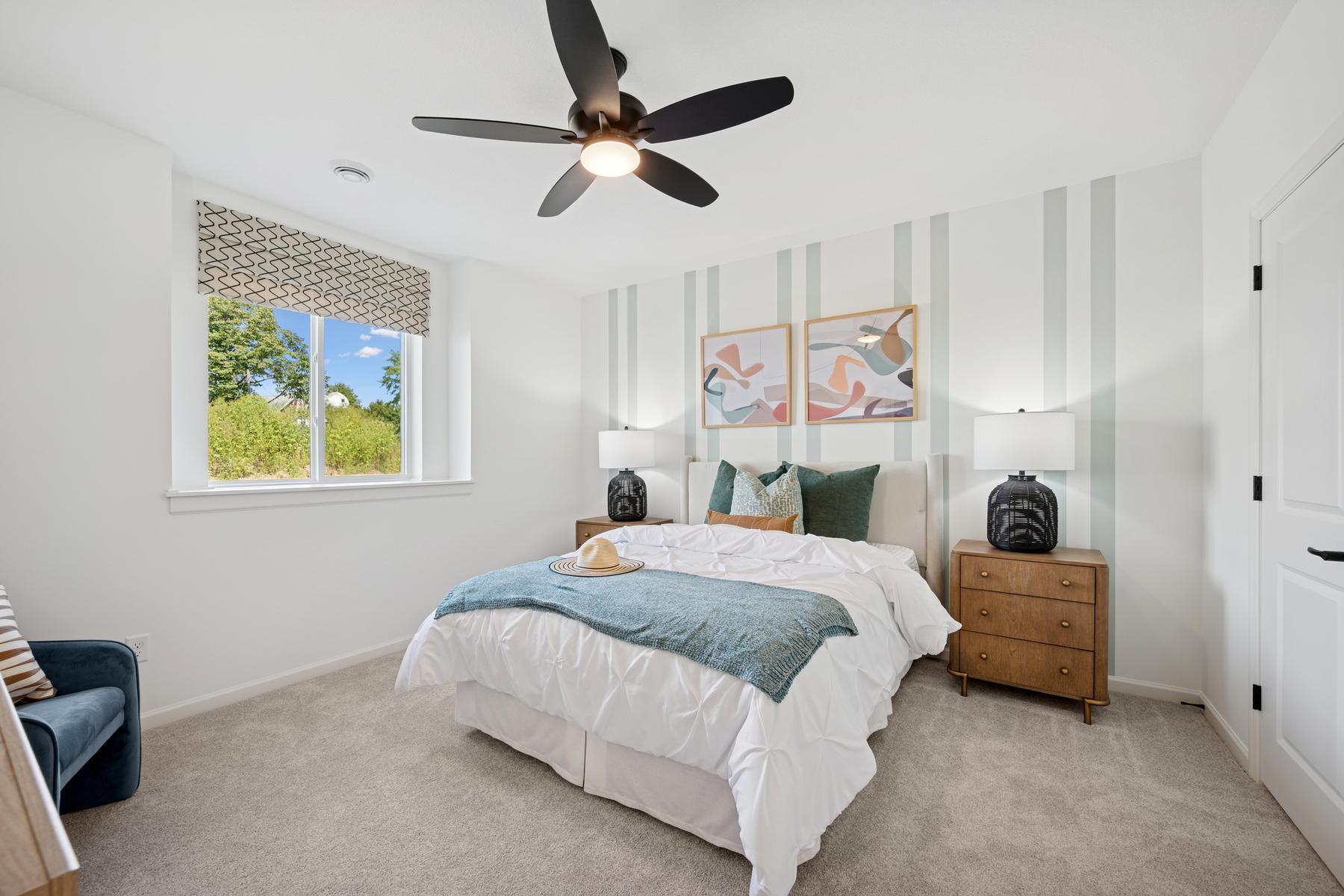 5th Bedroom. Photo of Model Home - Same Plan