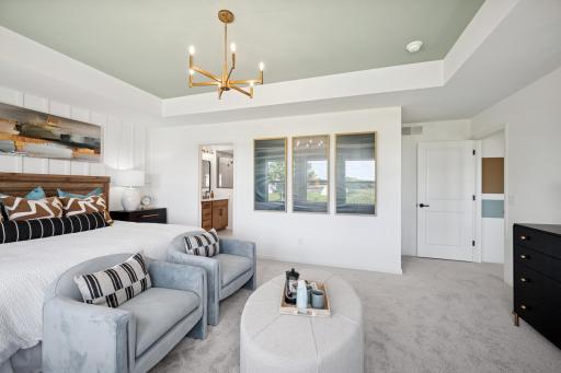 Owner's Retreat. Photo of Model Home - Same Plan