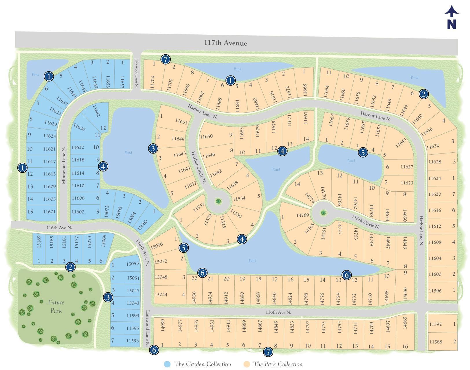 Map of the Brayburn East addition.