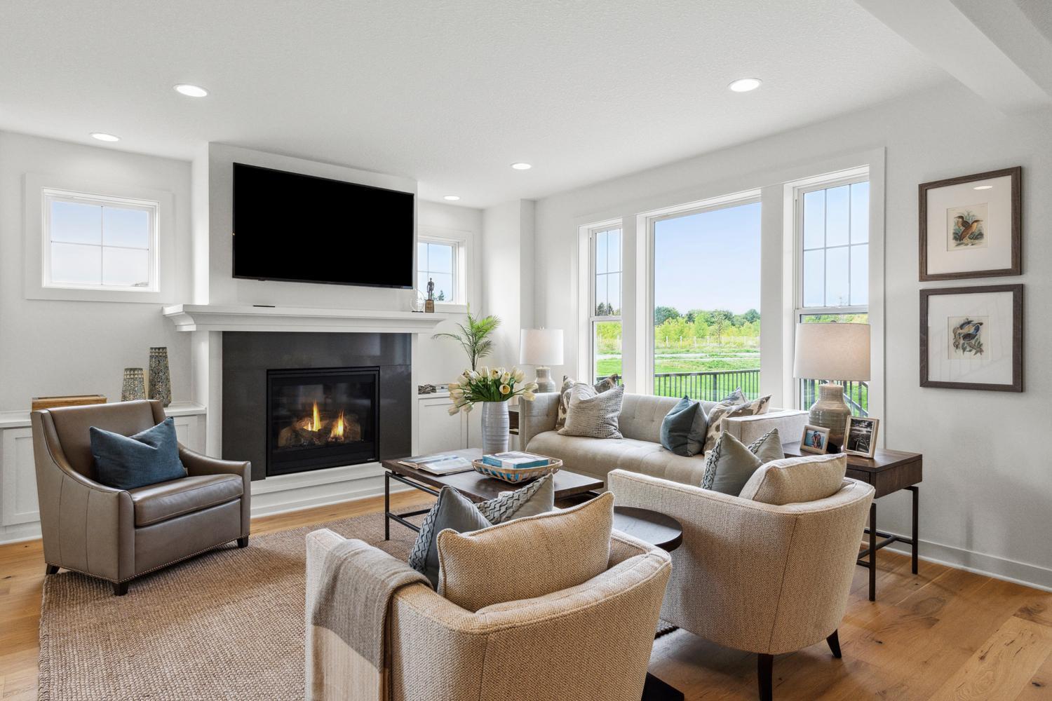 Photos of a previously build Woodbridge Sport, not all options and upgrades shown may be included.