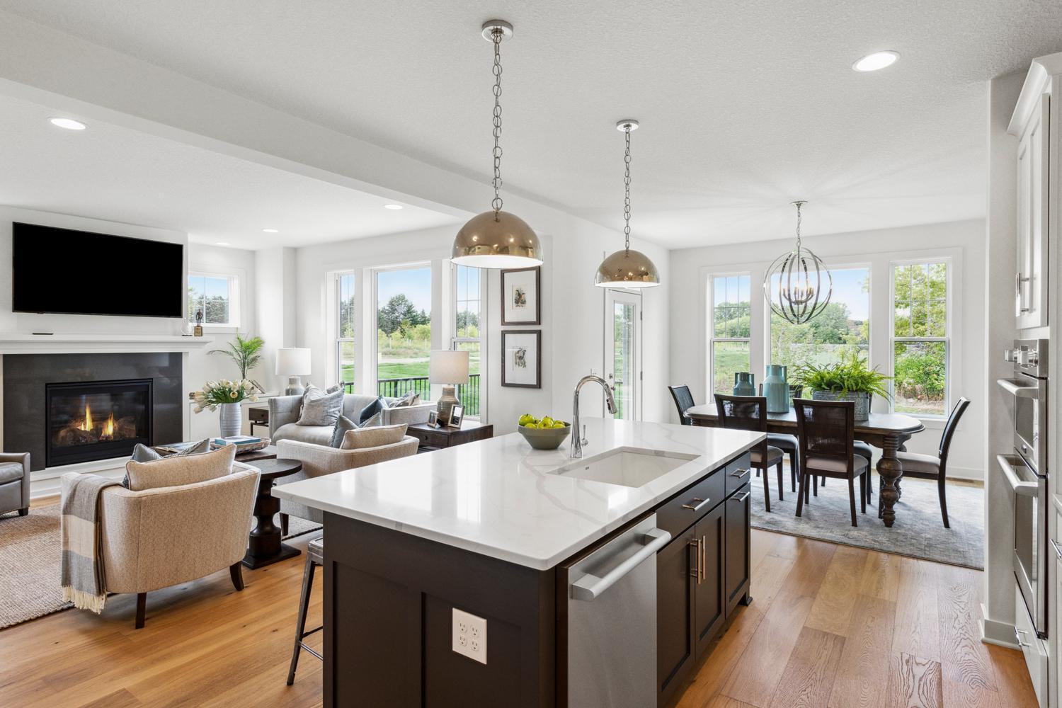 Photos of a previously build Woodbridge Sport, not all options and upgrades shown may be included.