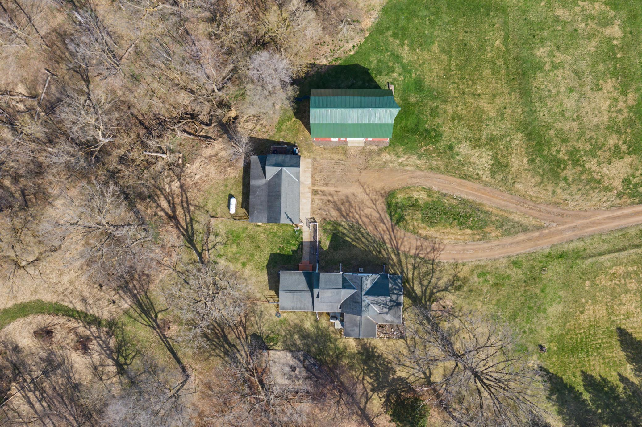 The circle driveway to your welcoming retreat