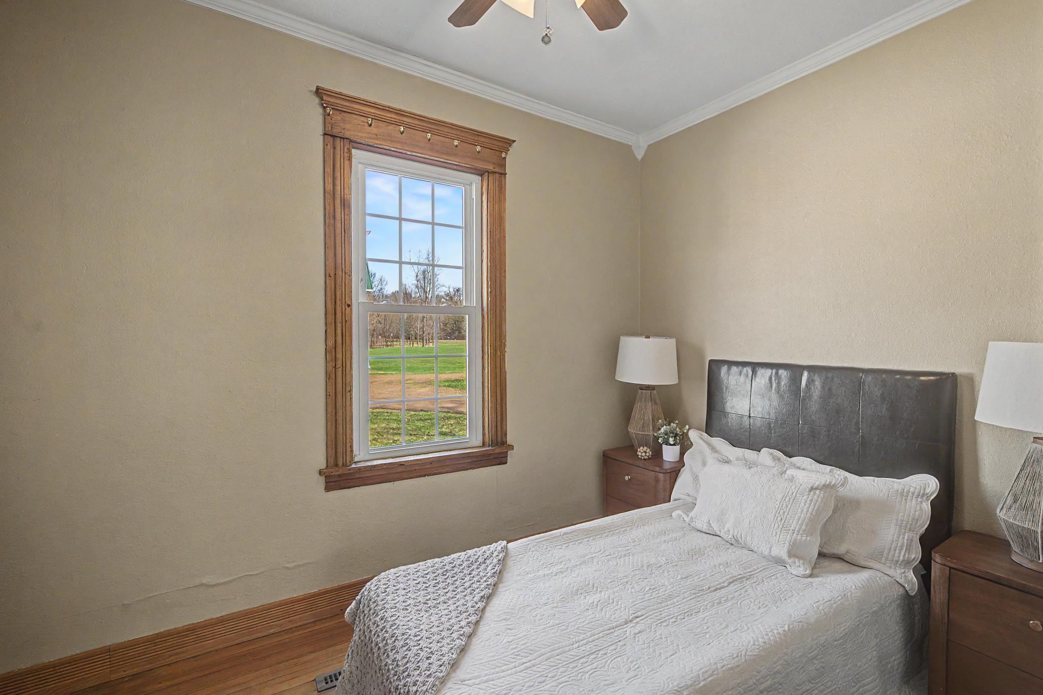 Bedroom on the main level