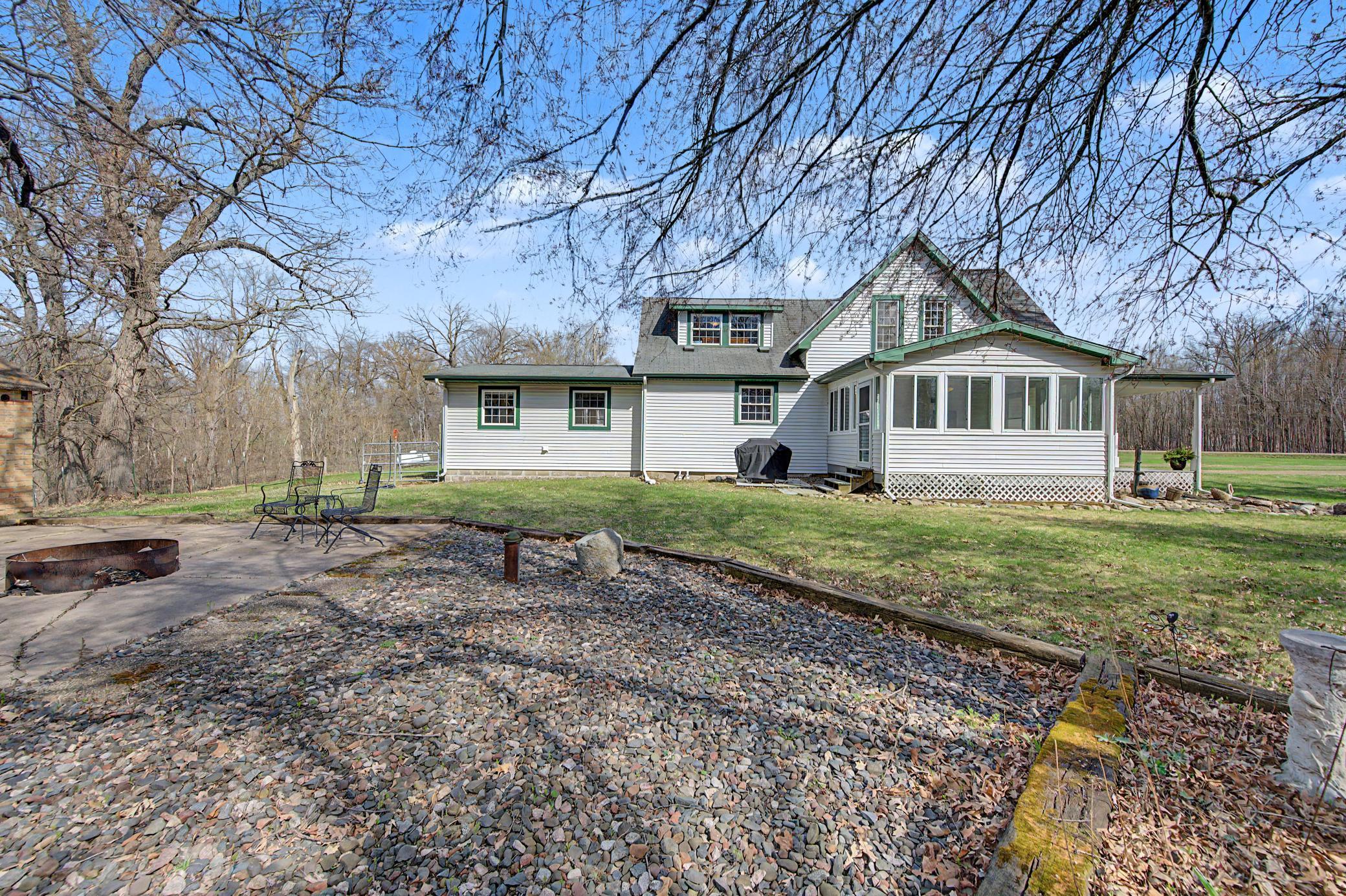 Back yard patio area is a perfect place to BBQ, play, and rest.