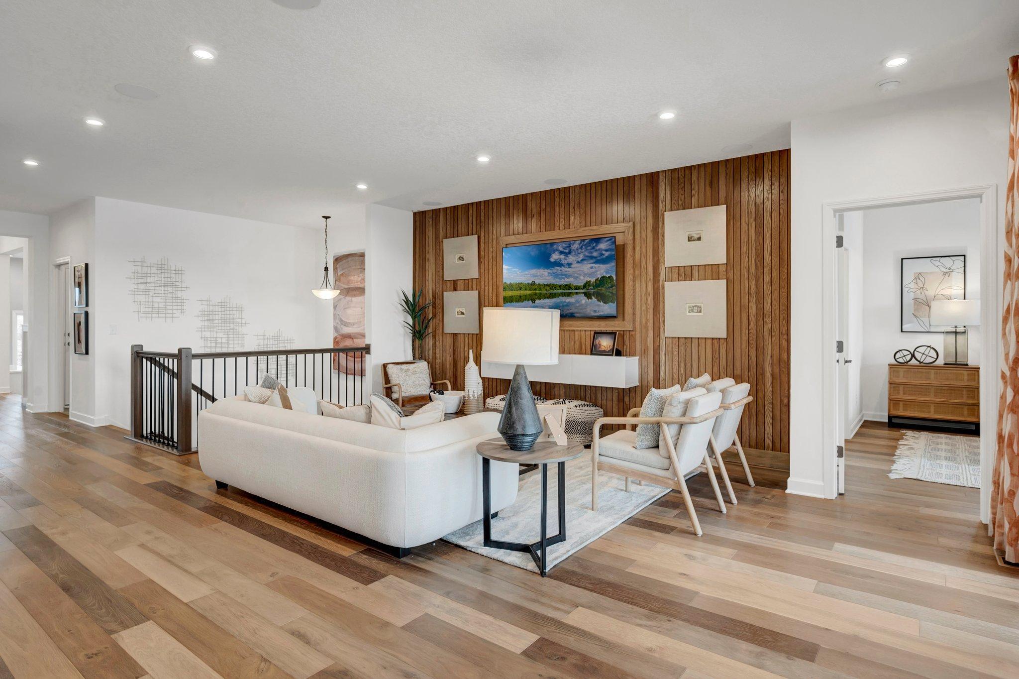 This is where everything comes together - a family room that feels open, connected, and ready for whatever the day brings - *Photo of model home, options and design selections may vary