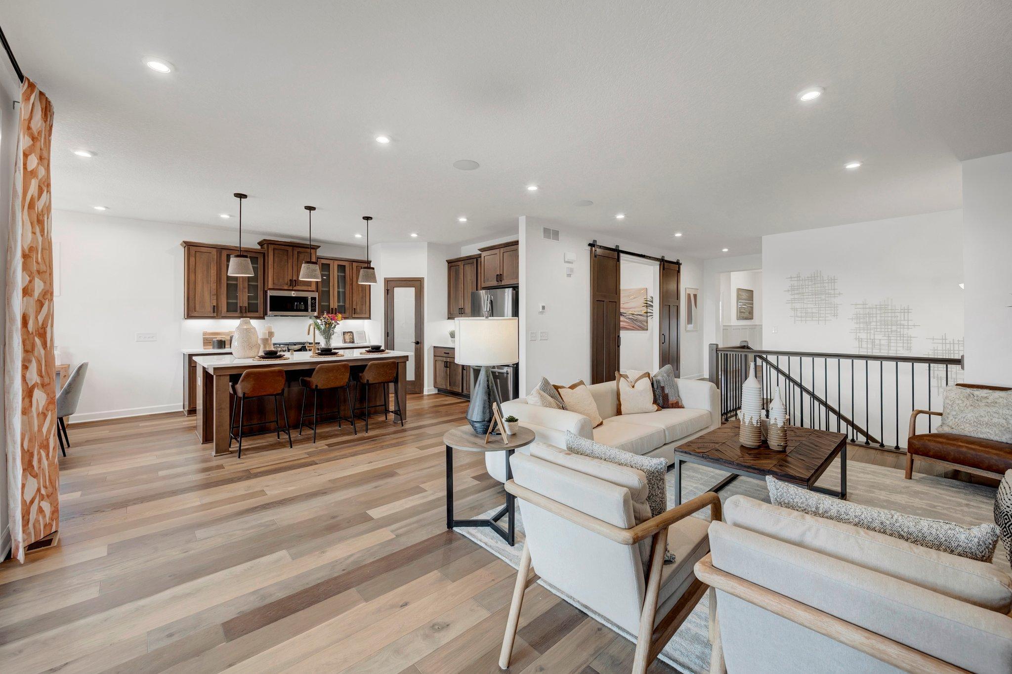 Where dinner, downtime, and everything in between happen in one seamless space - *Photo of model home, options and design selections may vary
