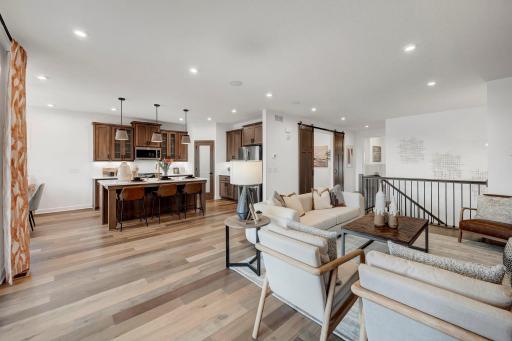 Where dinner, downtime, and everything in between happen in one seamless space - *Photo of model home, options and design selections may vary