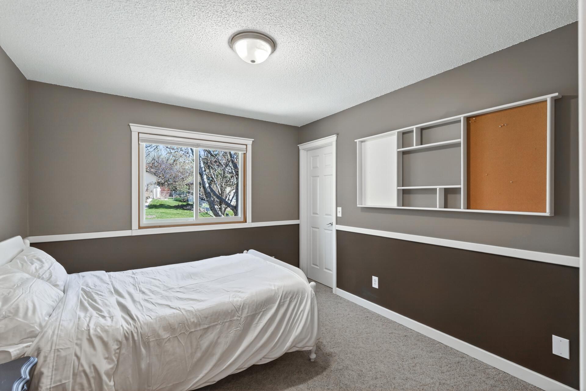 Good-sized second bedroom.