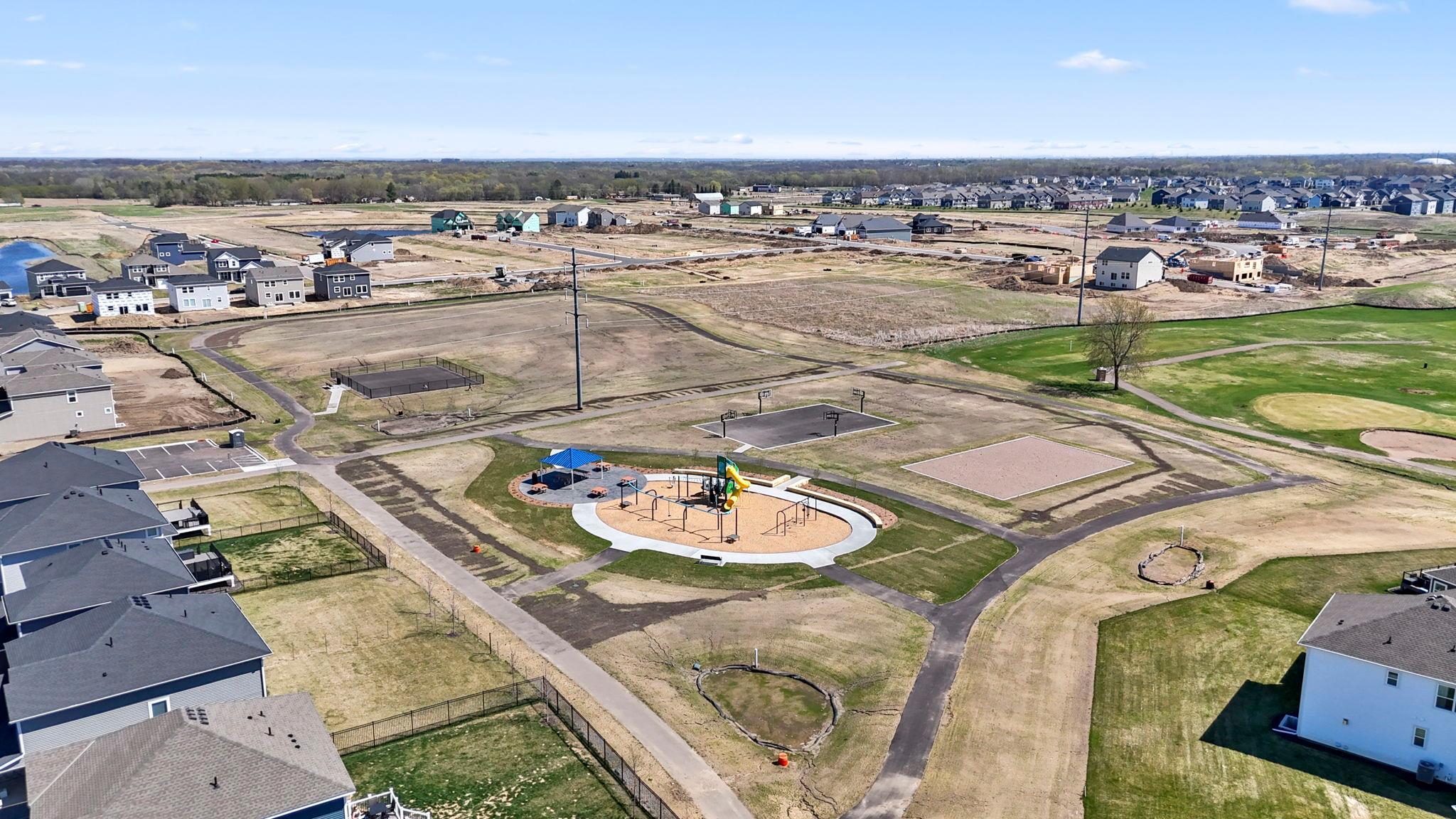 Neighborhood Park-Basketball and Pickleball Court