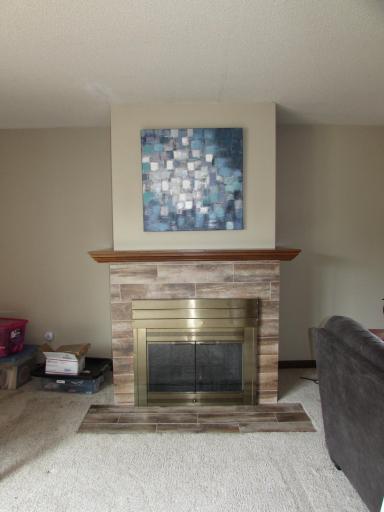 Wood Burning Fireplace