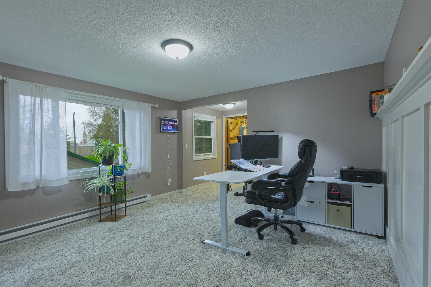 Den - current office into laundry