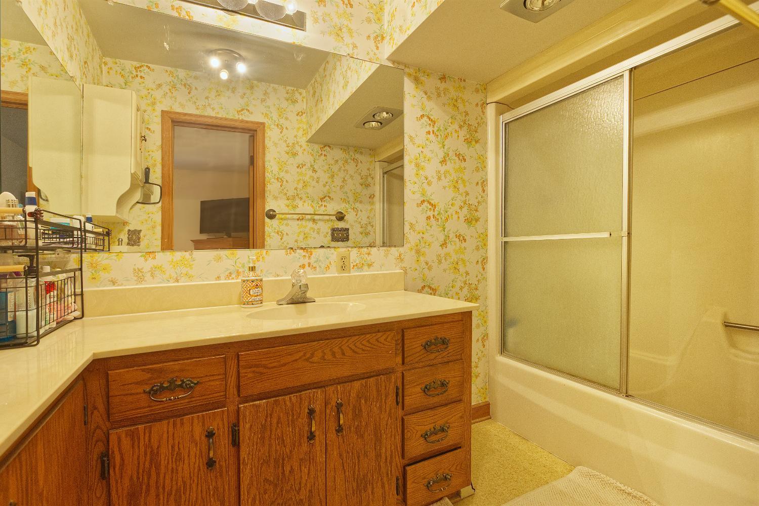 Primary private half bath