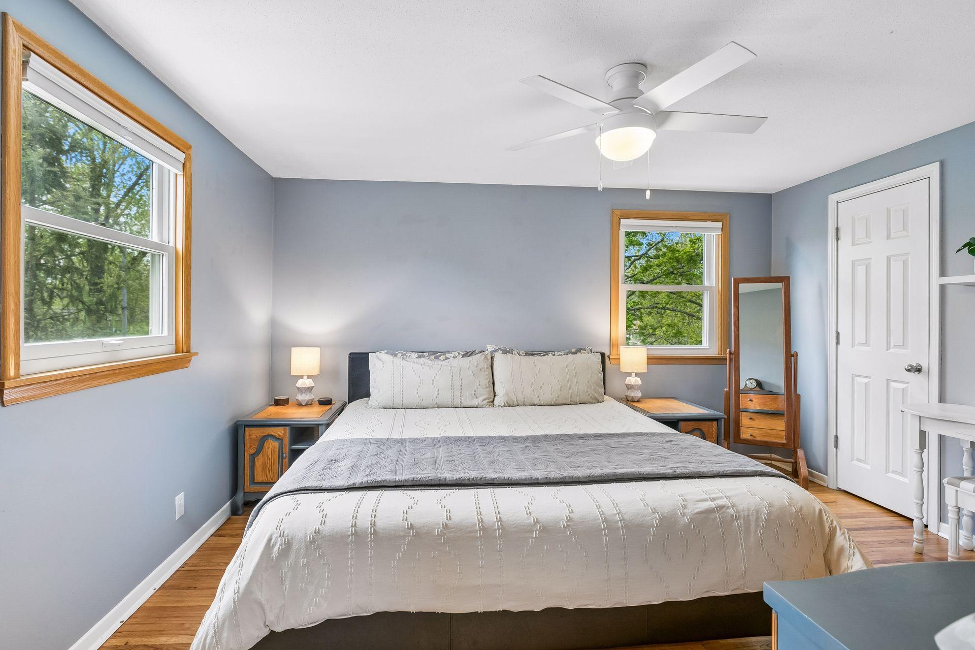Large bedroom upstairs