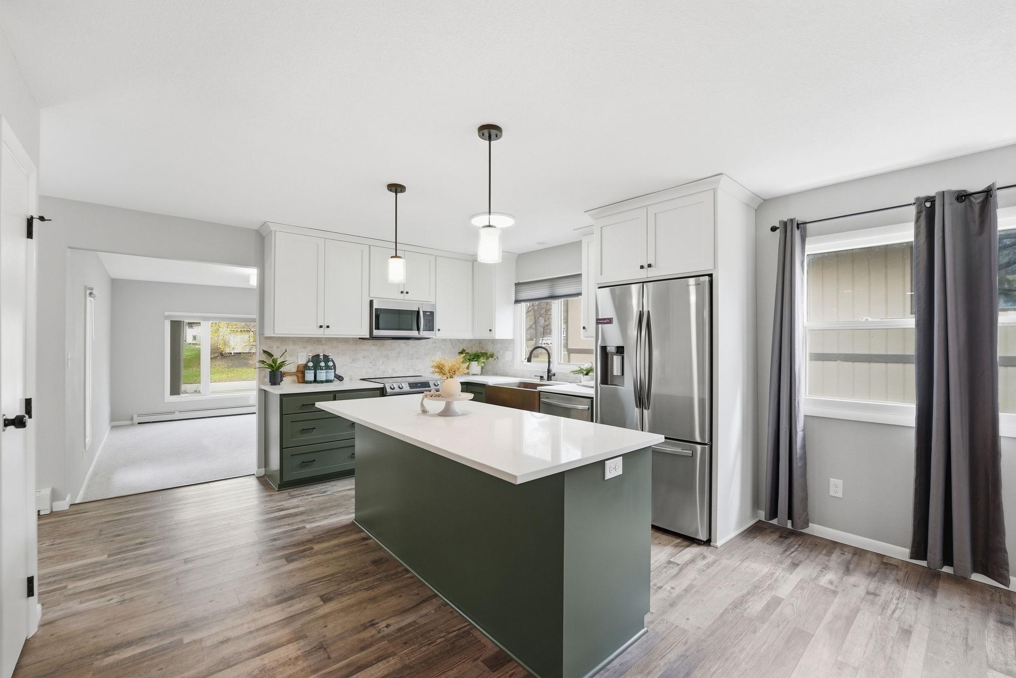 Beautifully updated kitchen