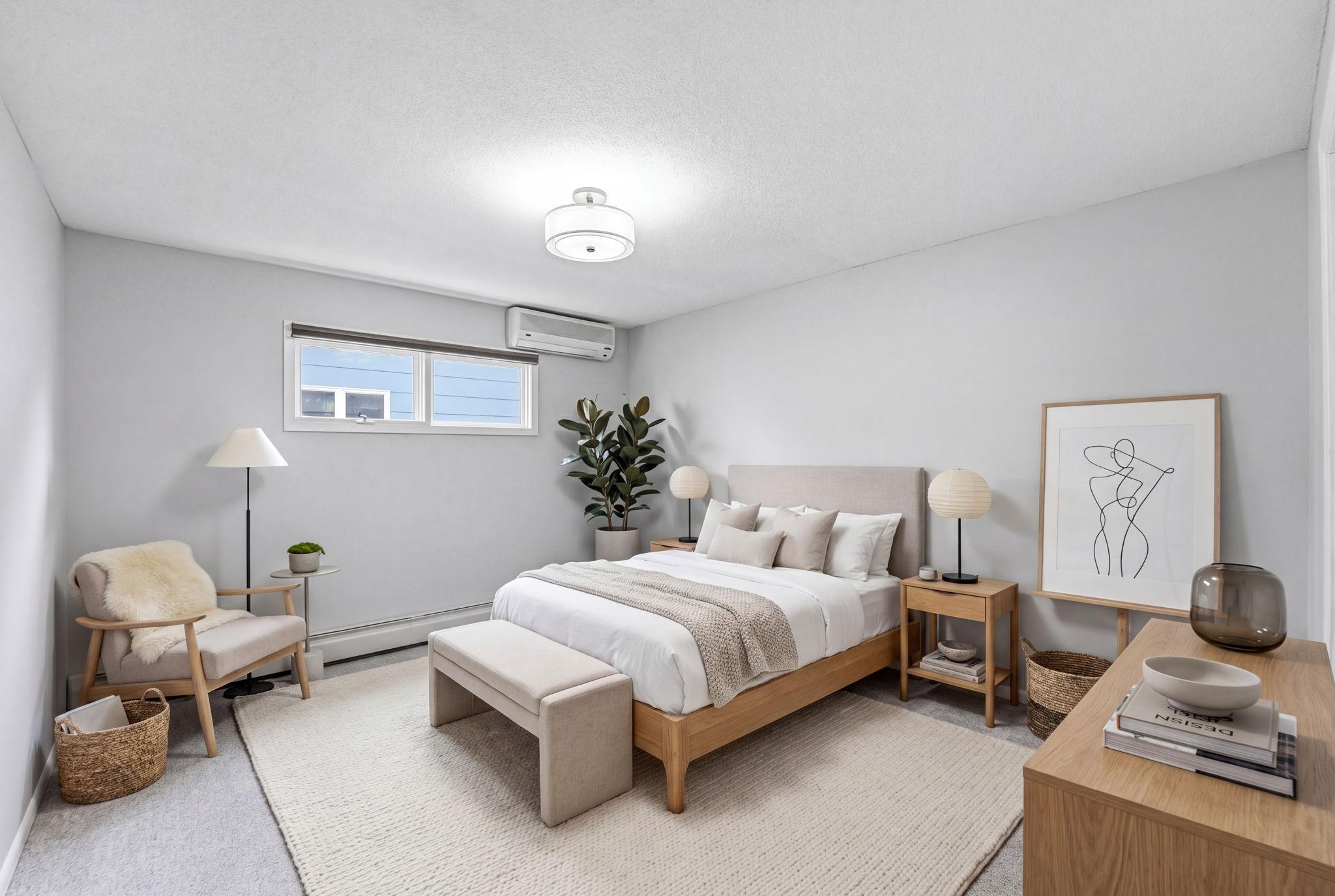 Upper Level Bedroom 2 (virtually staged)