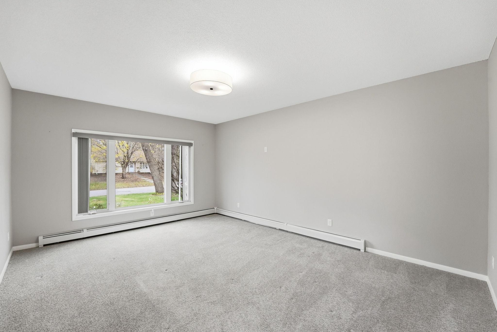 Large window in the living room