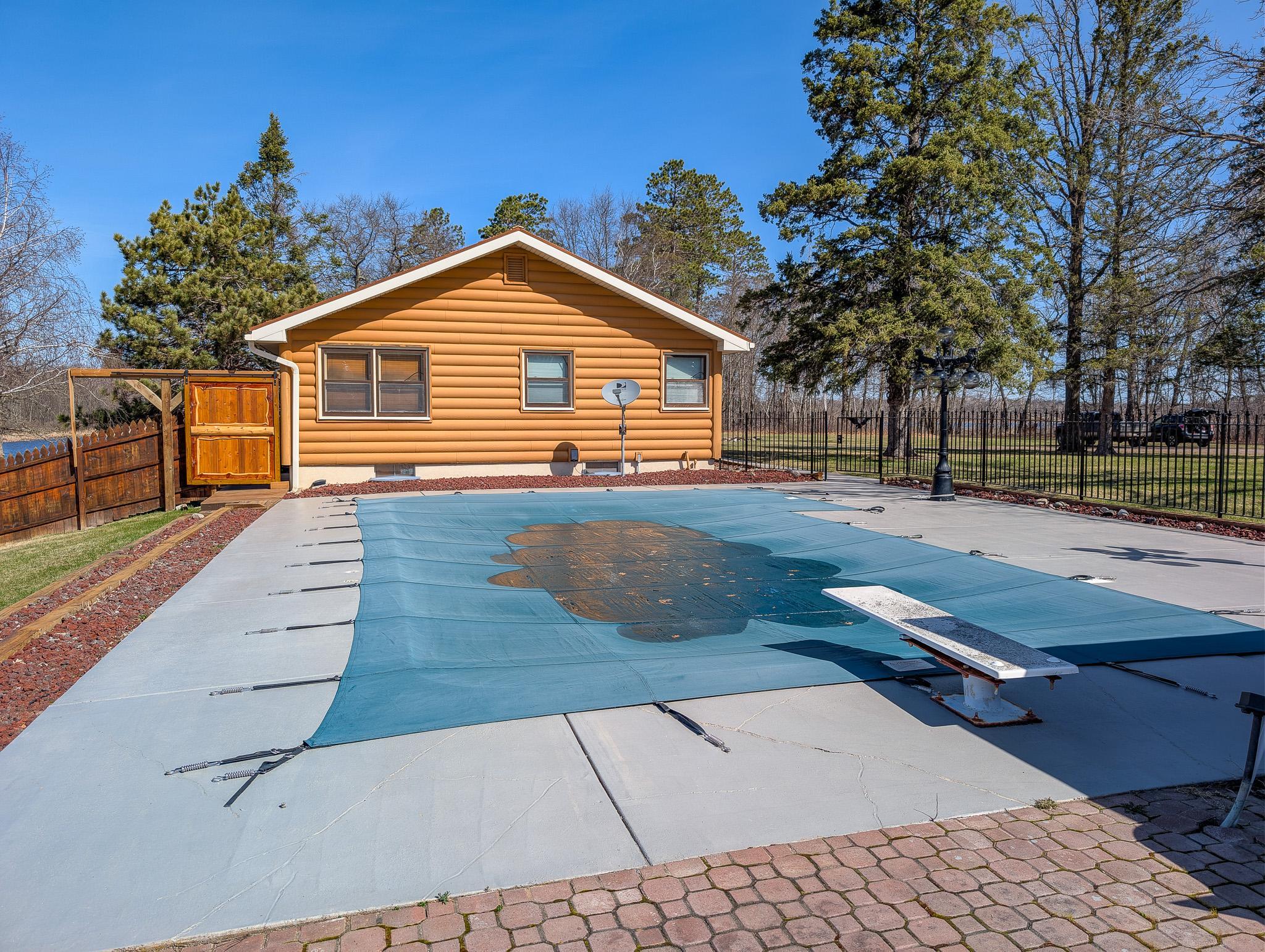 Pool will be opened up soon.