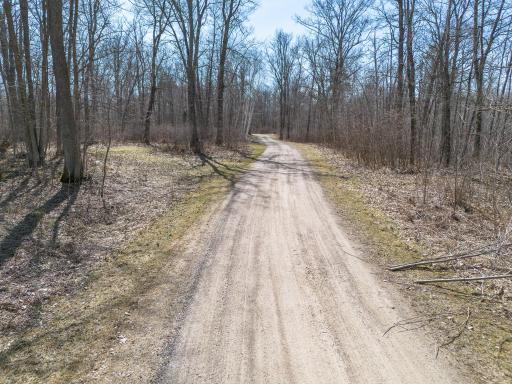 Roads and wide trails all around the property.