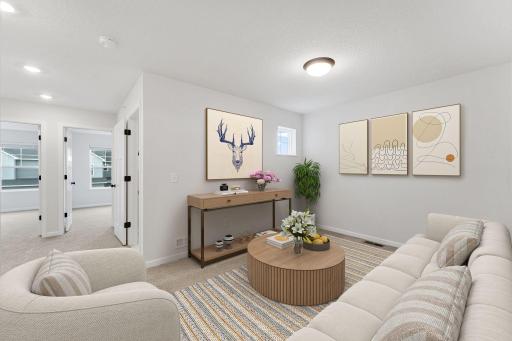 Spacious loft - for illustrative purposes only