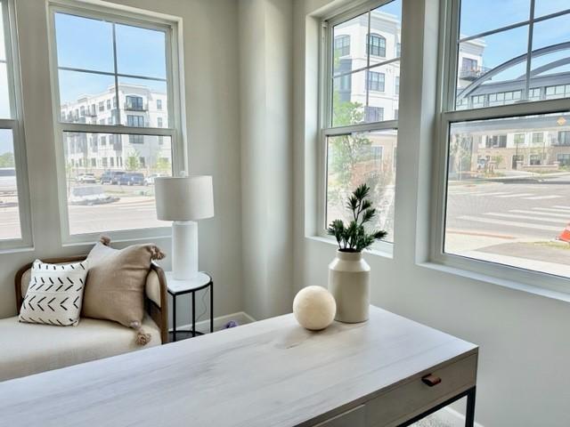 Flex room. Photo is of a similar model home.