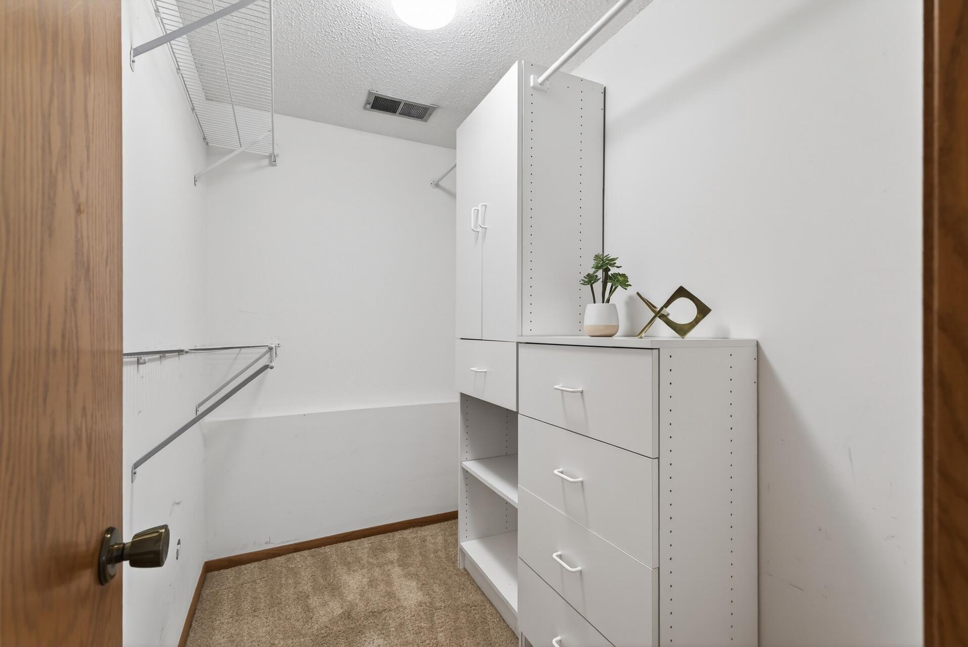 Amazing walk-in closet in bedroom #2