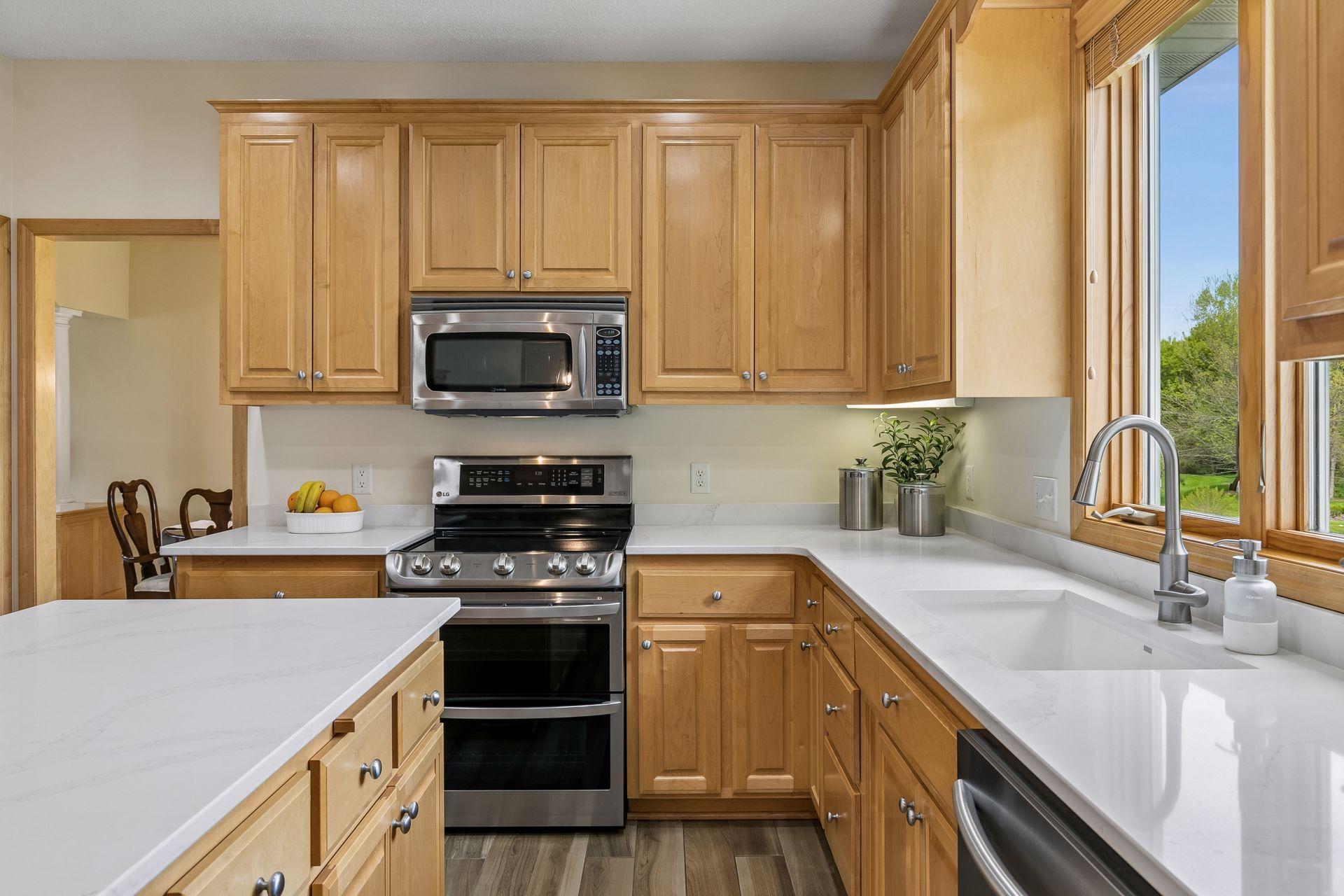 Double Ovens and New Sink / Faucet