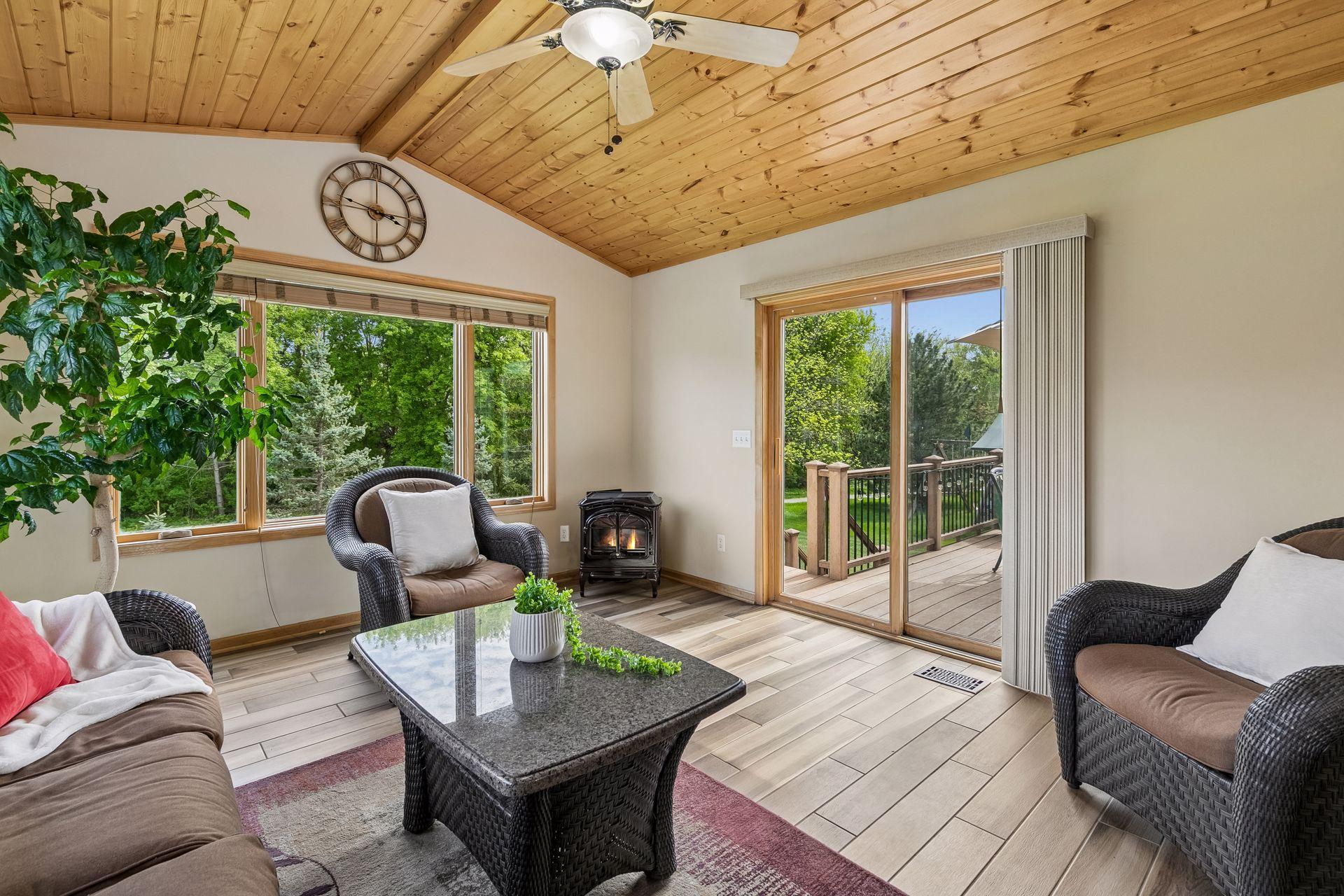 Vaulted Sun Room