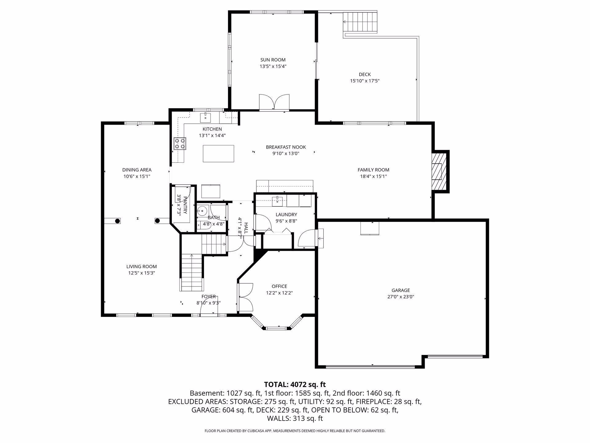 Main Level Layout 21296 Isotope Trail