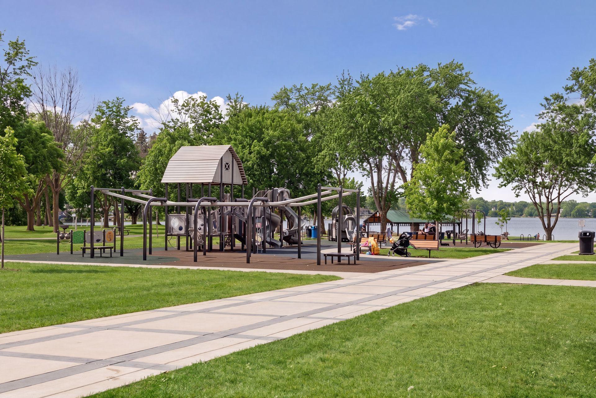 Play Area overlooking Lake Marion