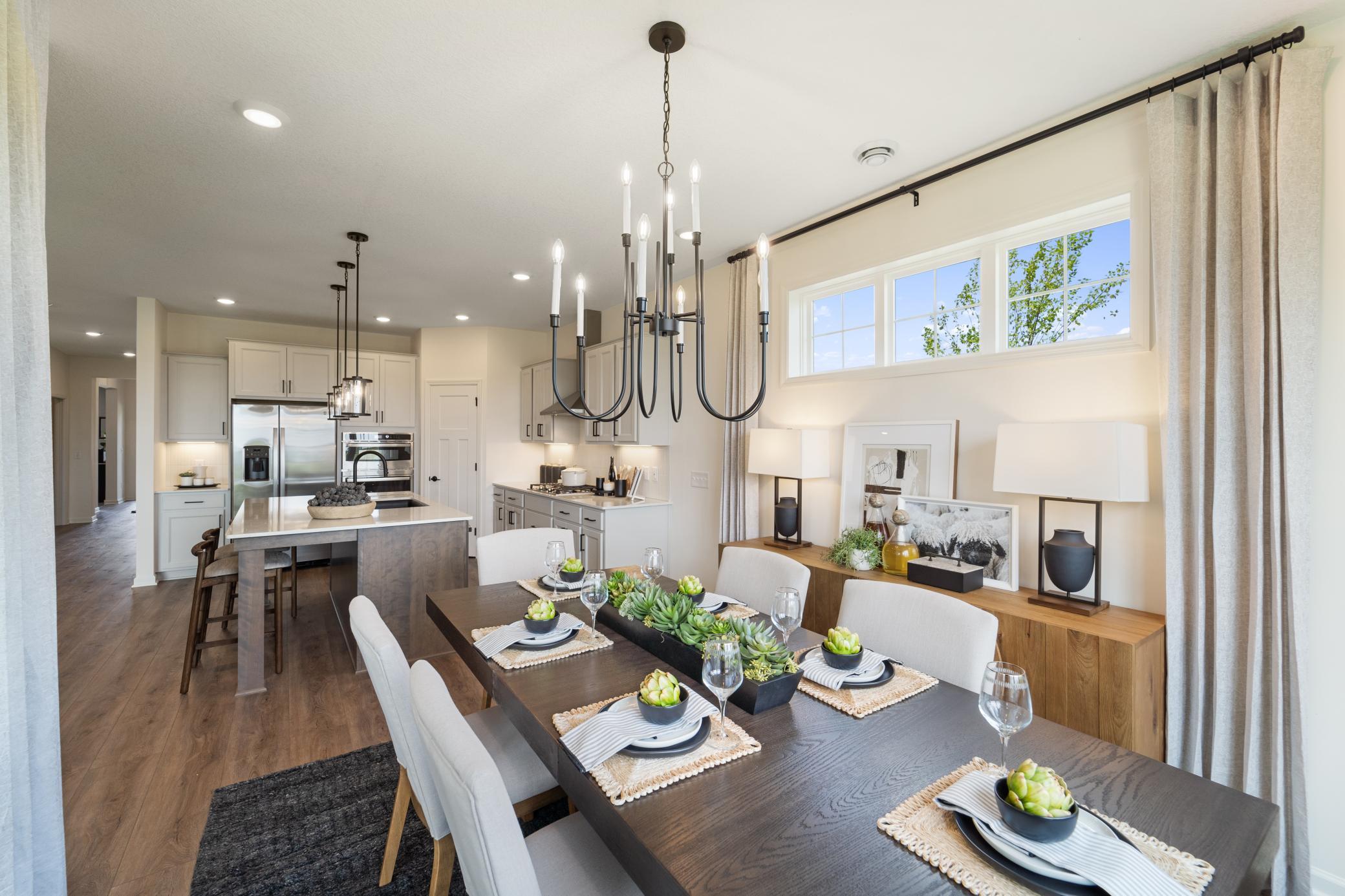 Dining Area - Picture of Model Home