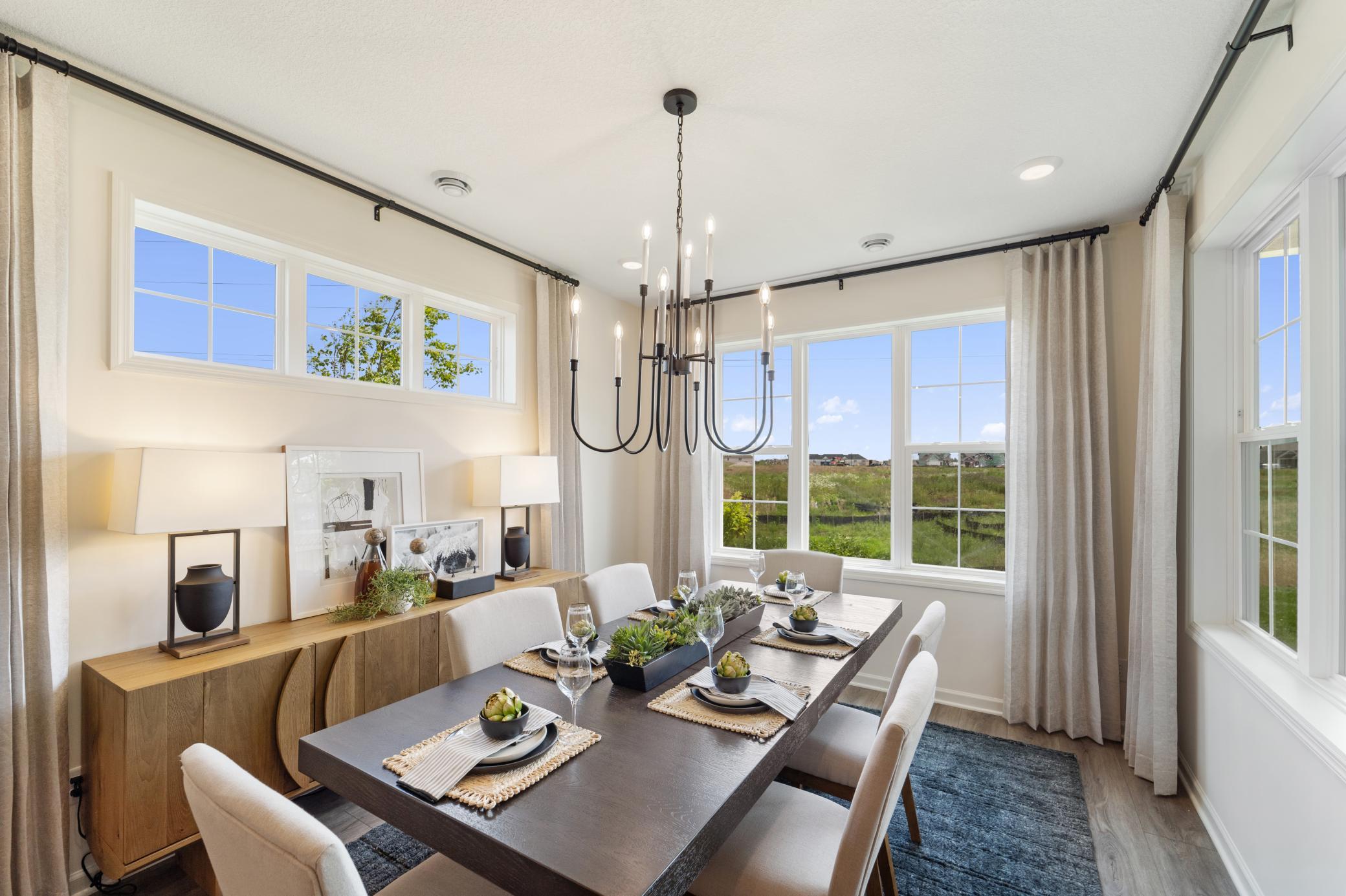 Dining Area - Picture of Model Home