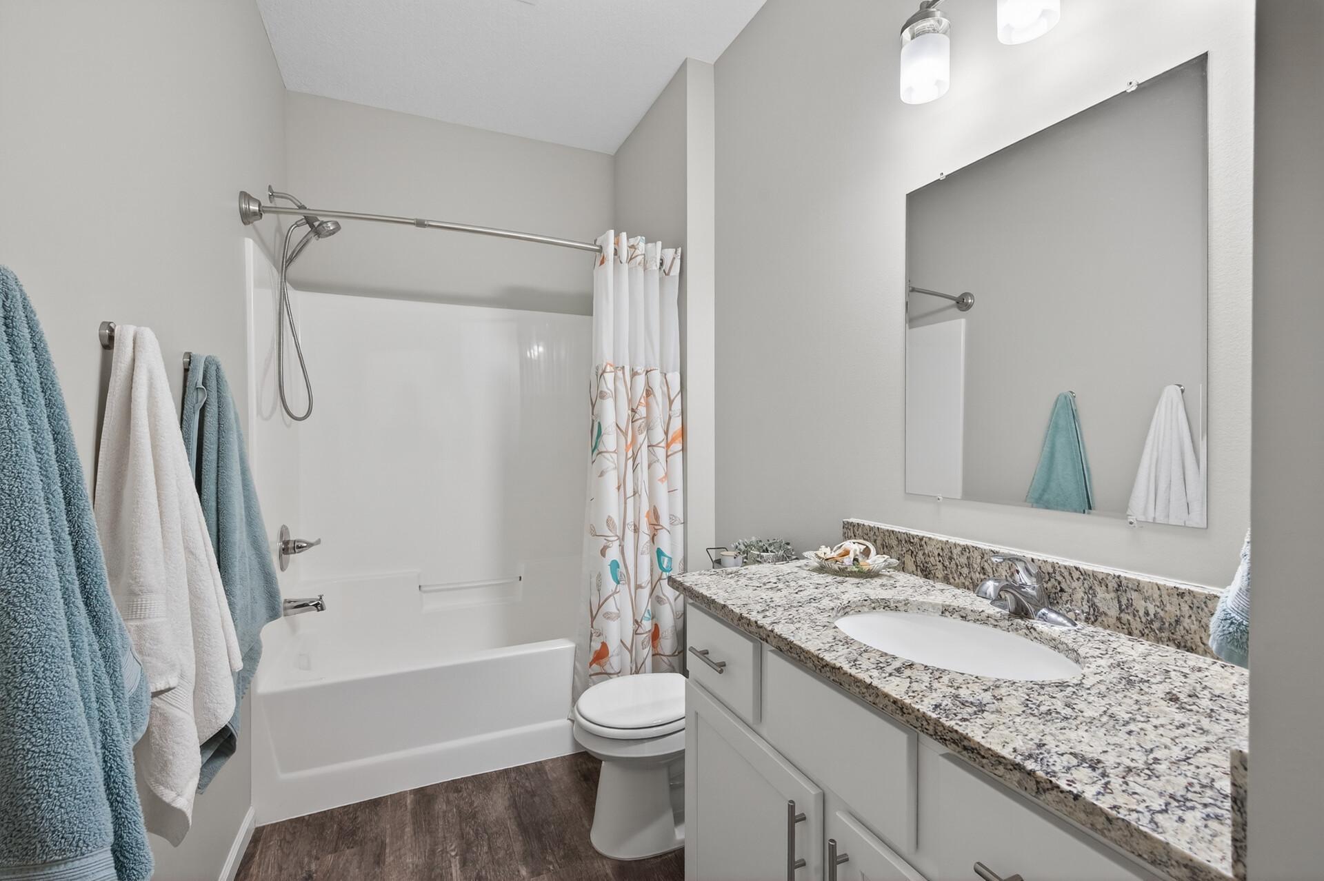Full Bathroom ~ Adjacent to Kitchen area