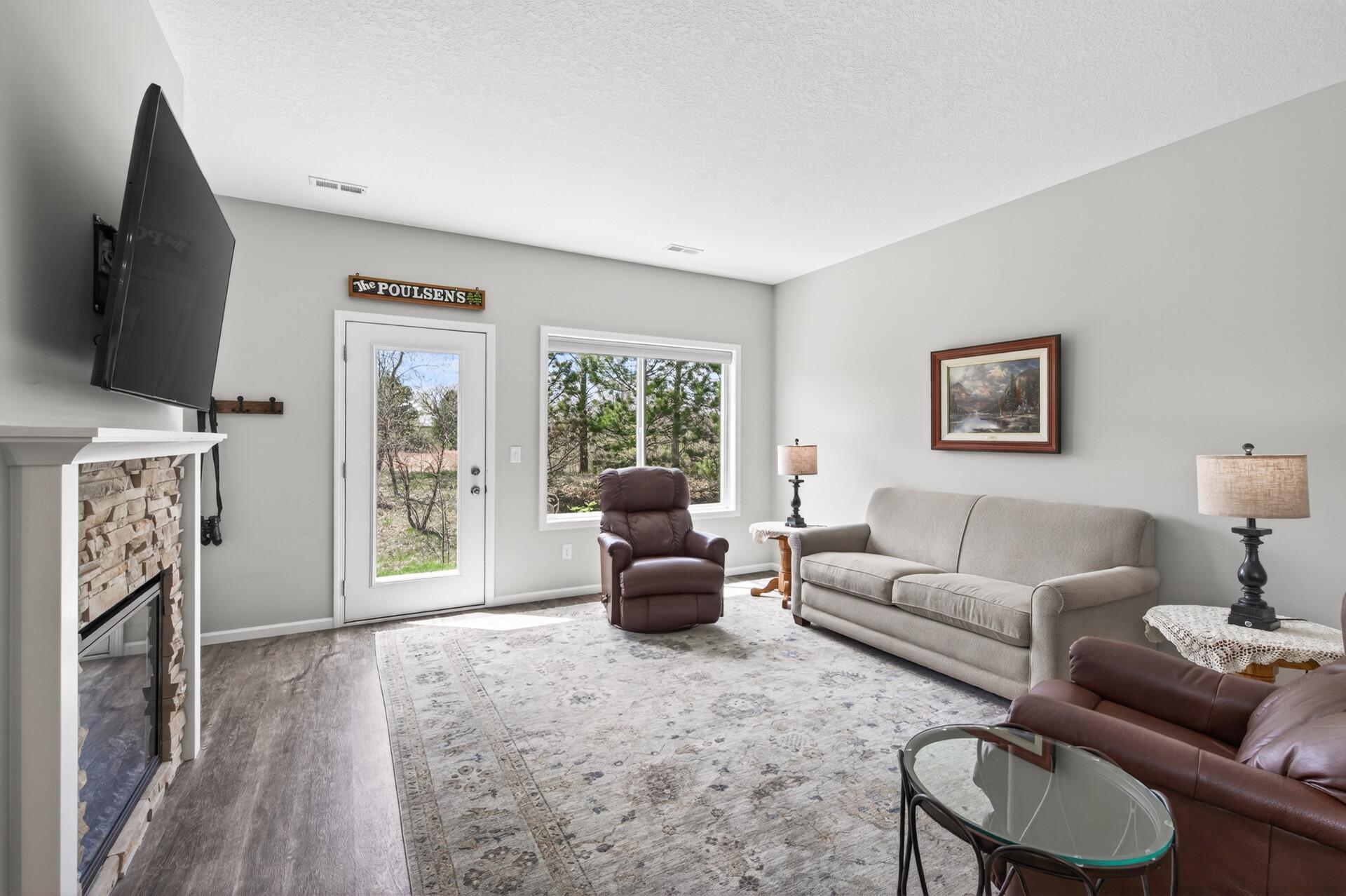 Living Room with access to Backyard