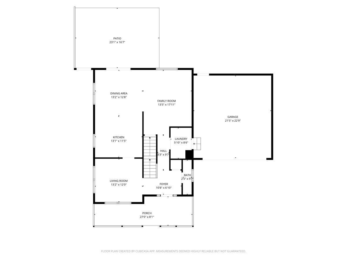 Main Level Floor Plan