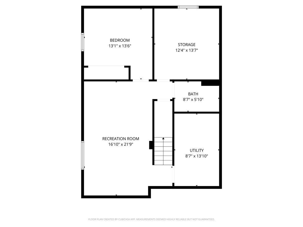 Lower Level Floor Plan