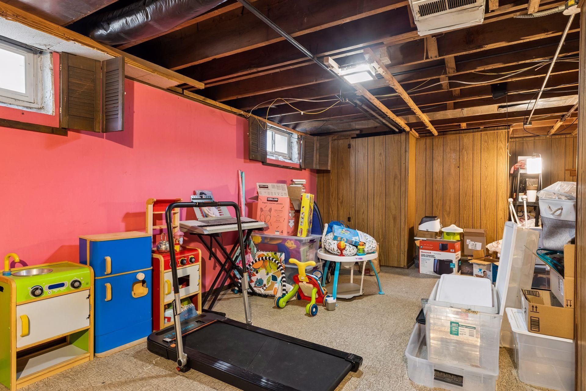 Unit 4627 - basement - not counted in finished square footage