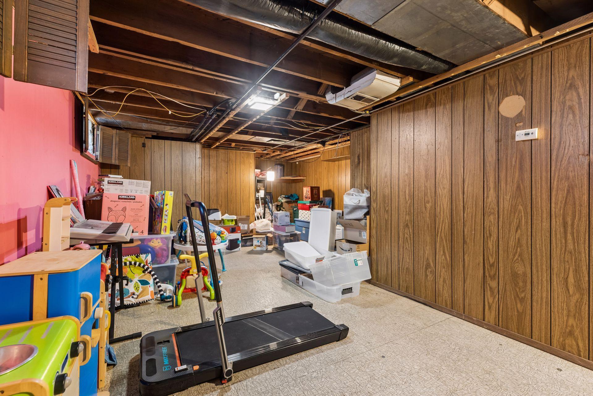 Unit 4627 - basement - not counted in finished square footage
