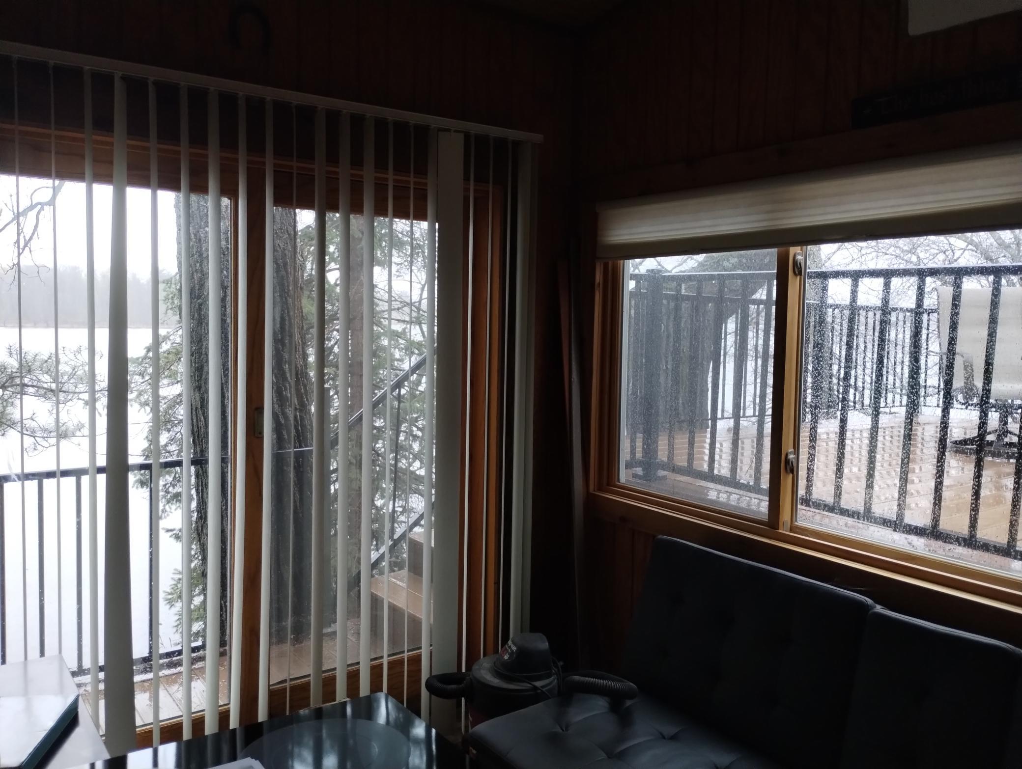 Patio door in Foyer to deck