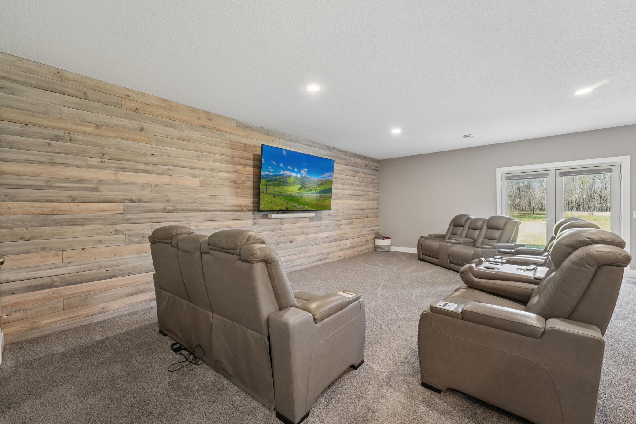 Lower level family room