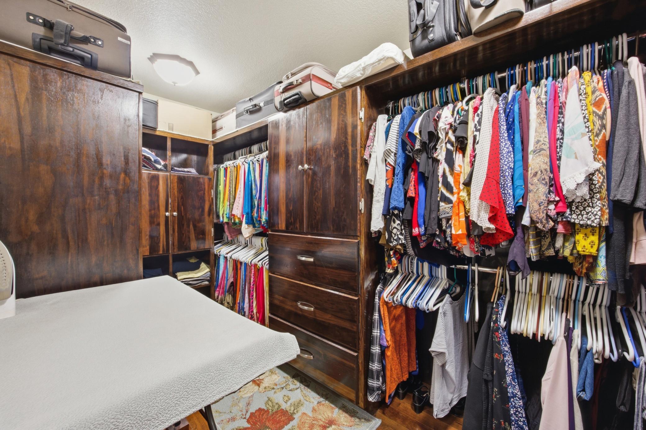 Primary Walk In Closet