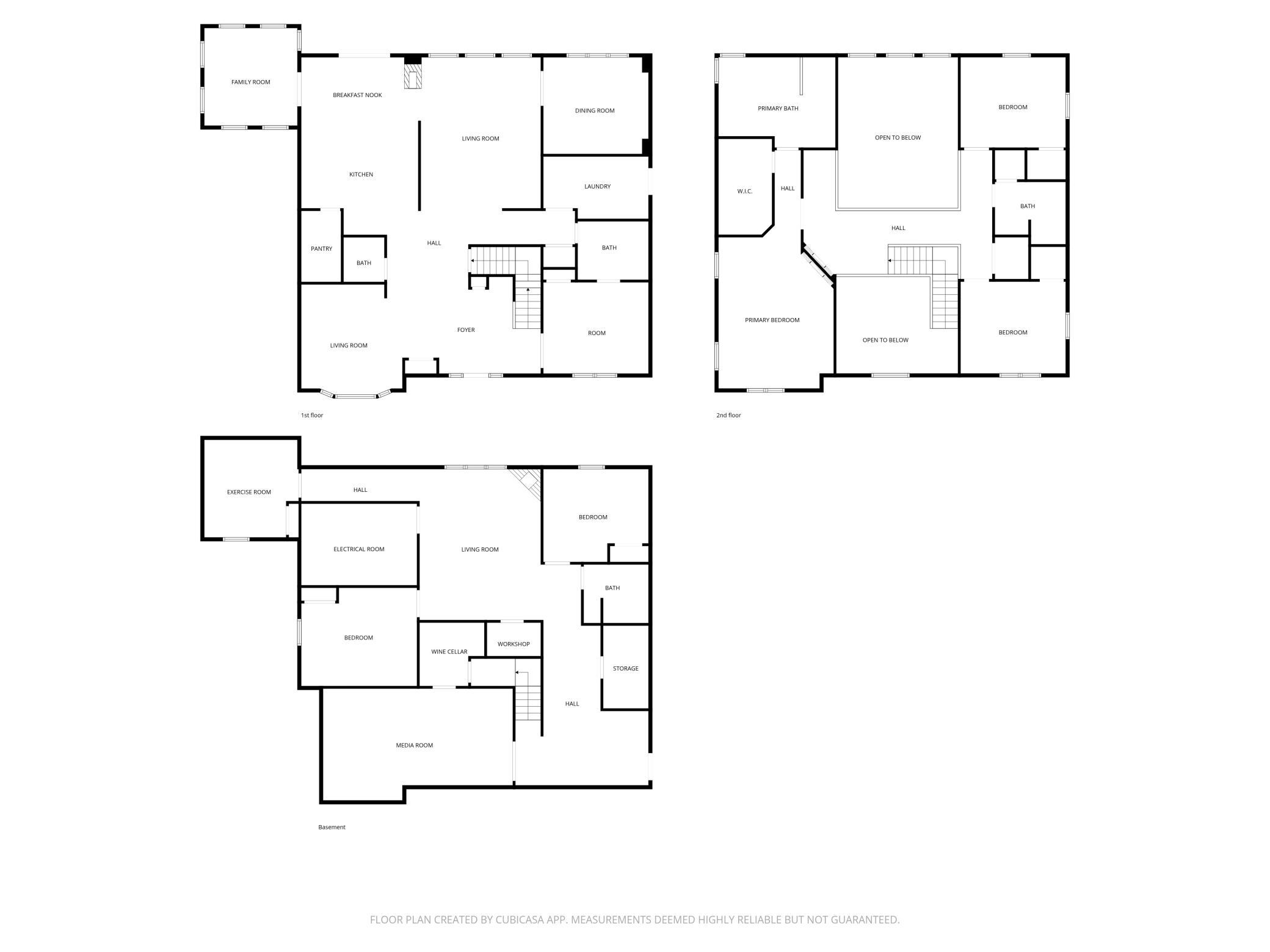 Floor Plan- All Levels