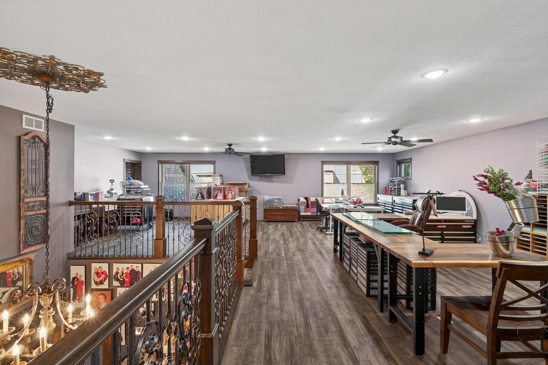 Spacious upper level