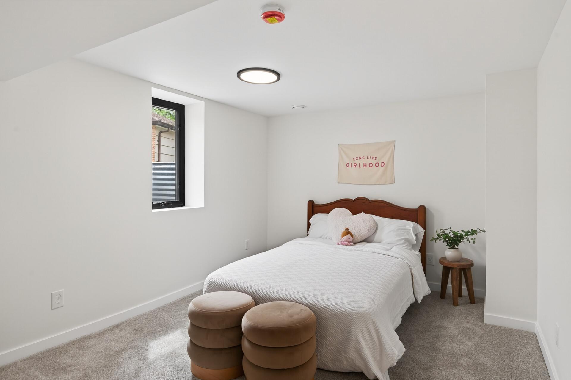 Lower level 3rd bedroom suite