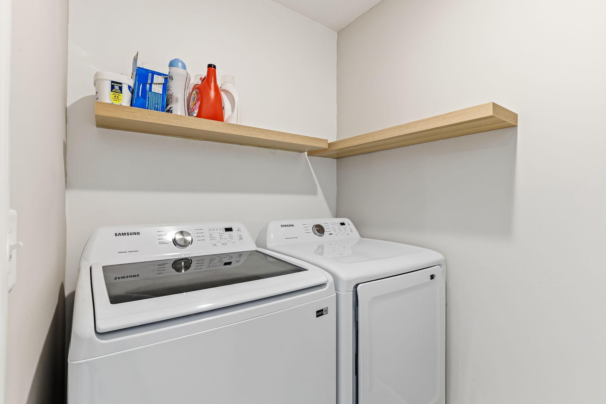 Upper Level Laundry Room!