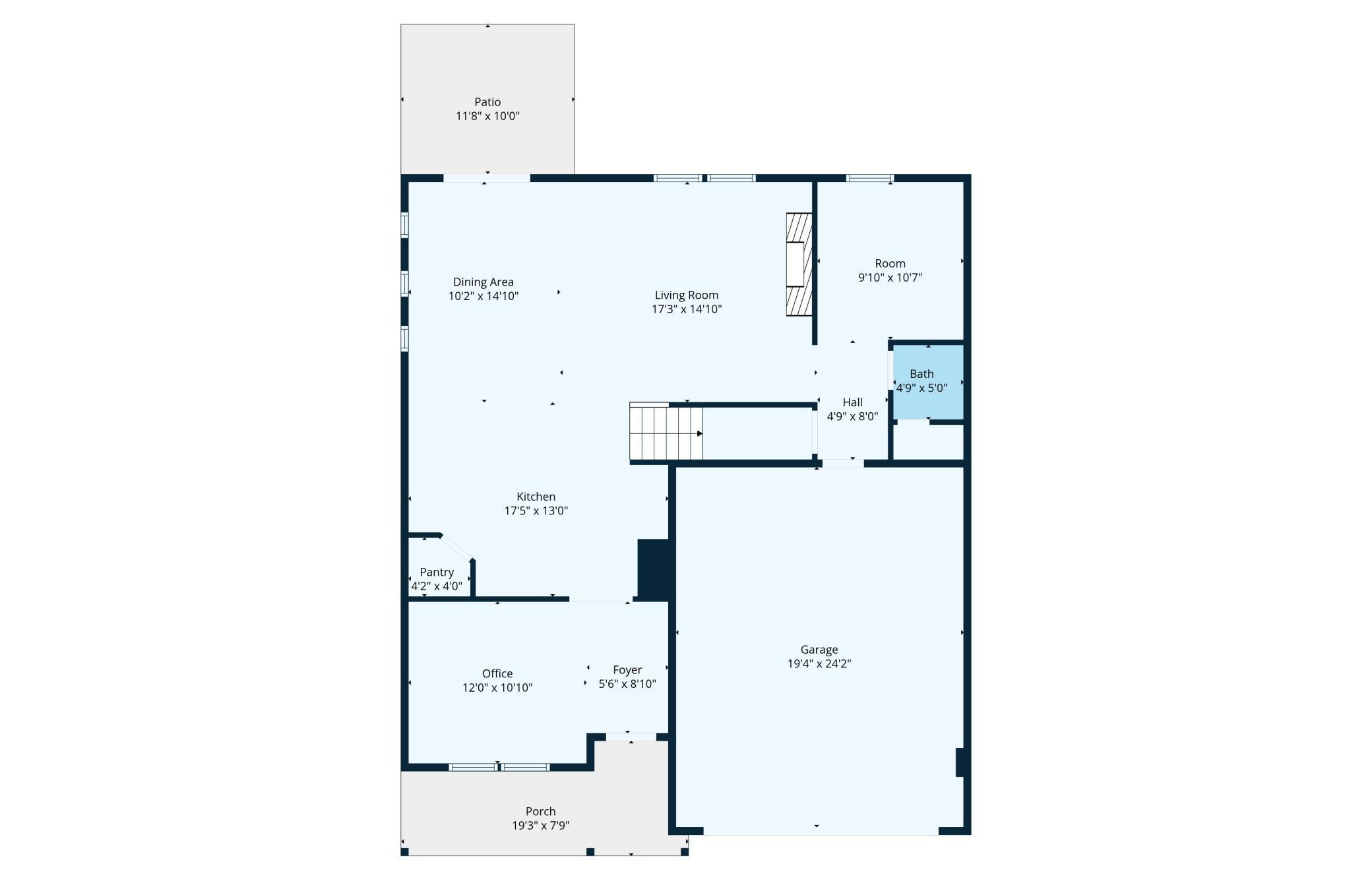 Main Level Floor Plan!