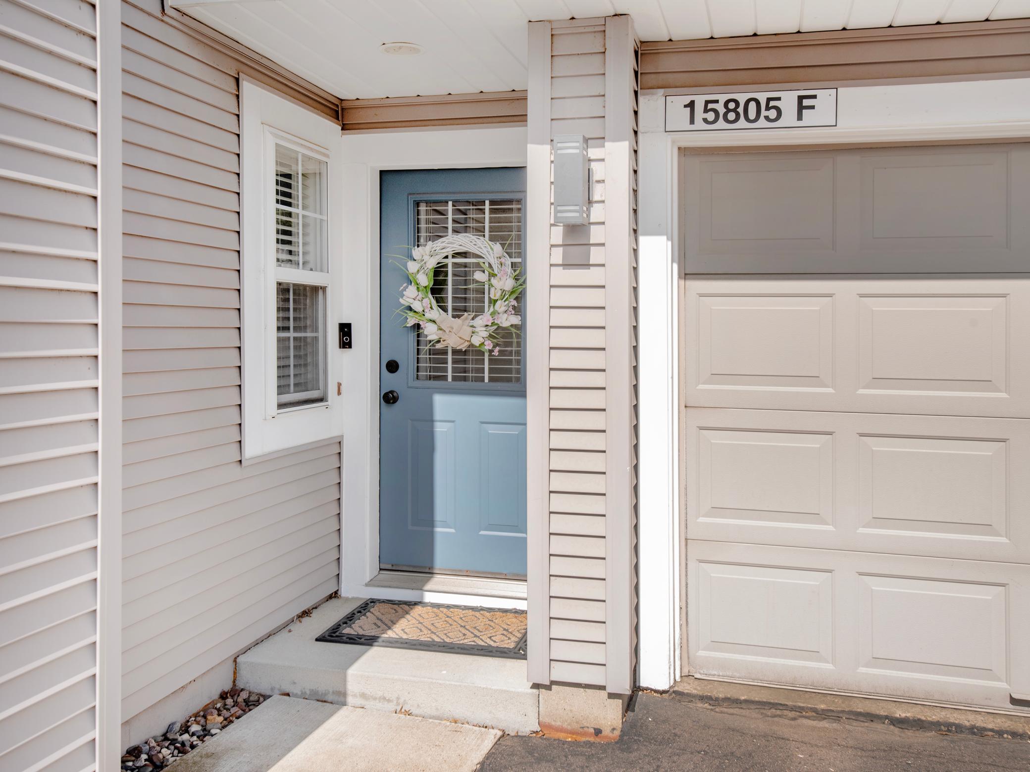 Attached garage is so convenient in cold weather months.