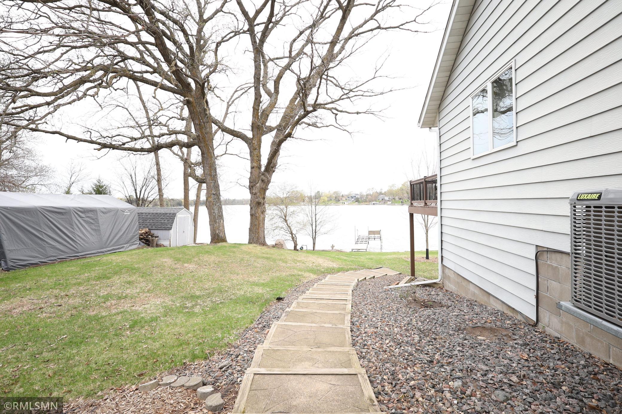 View of Lake Side Of House
