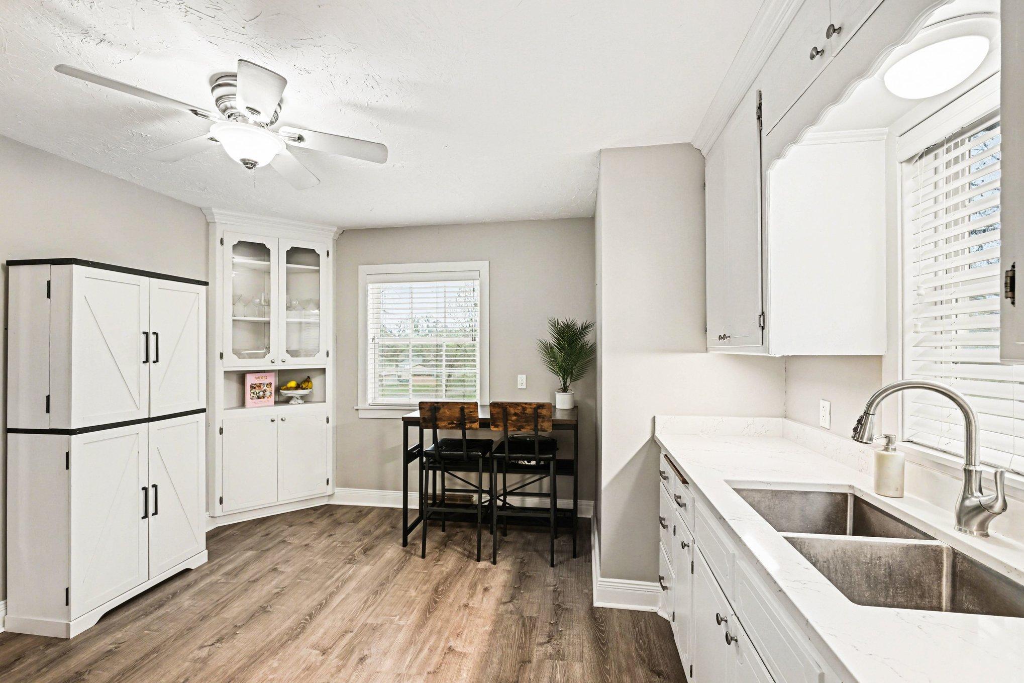 Plenty of space in this kitchen makes for the perfect heart of the home!