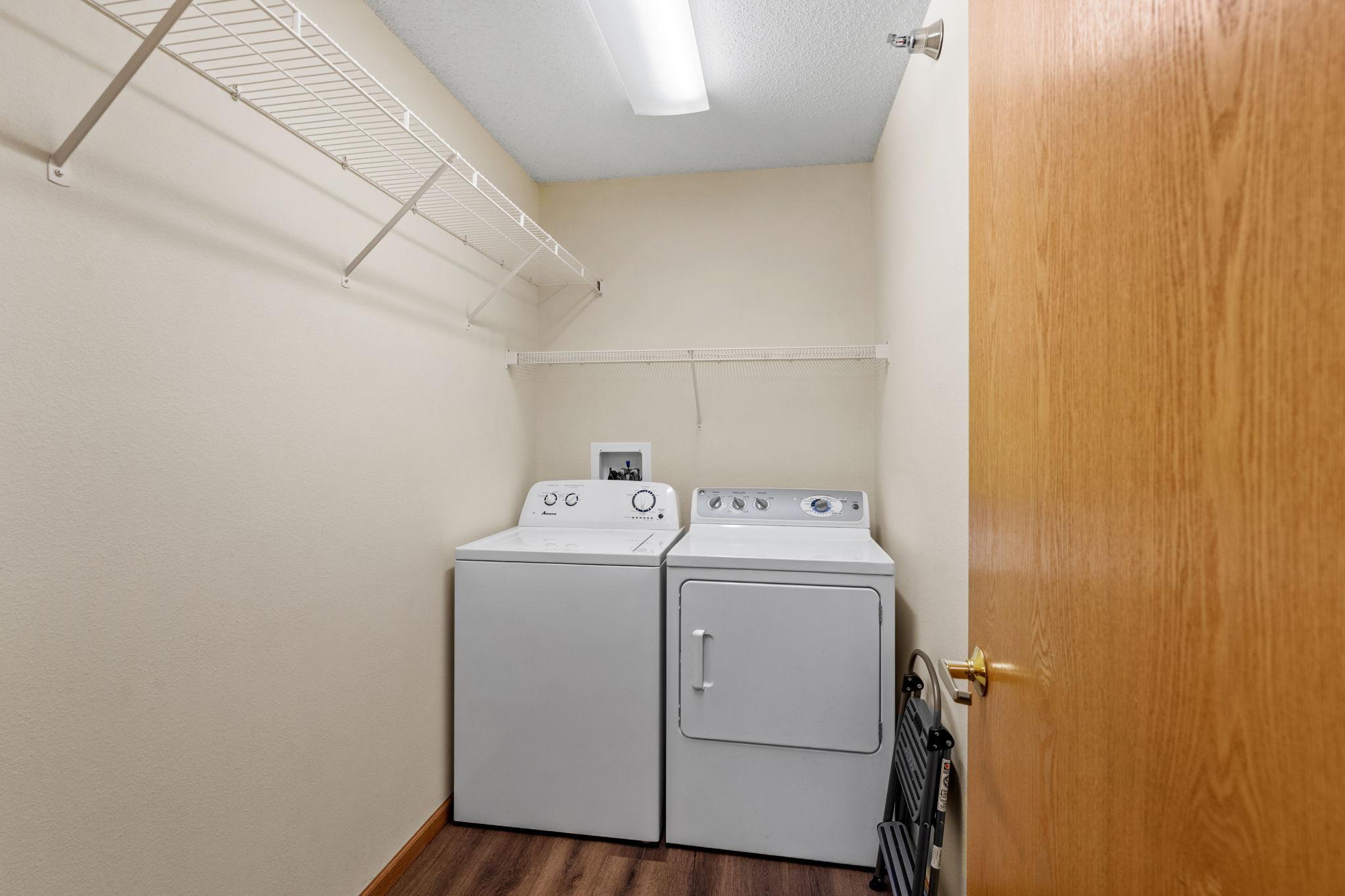 In Unit Laundry