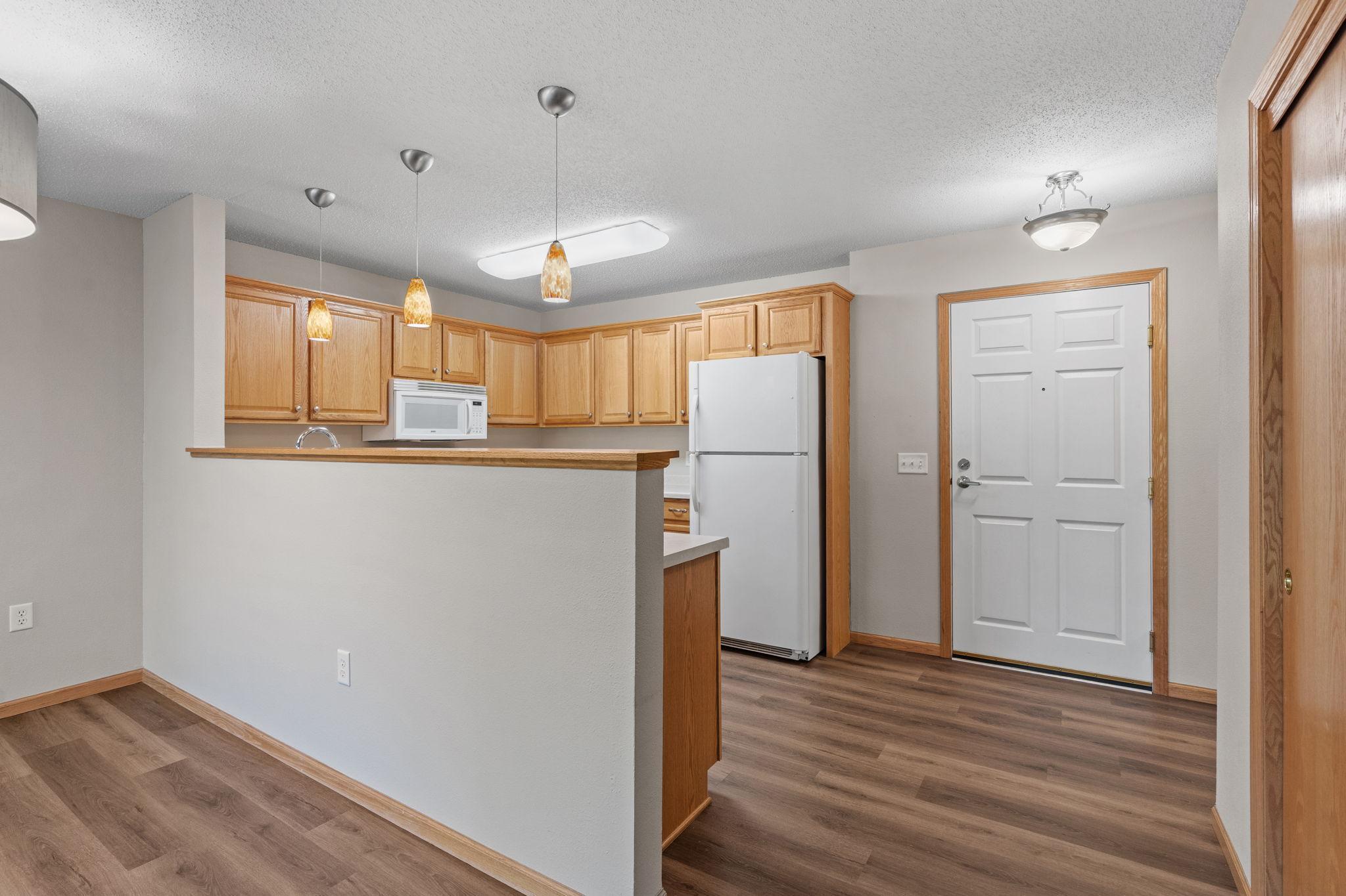 Kitchen & Front entryway